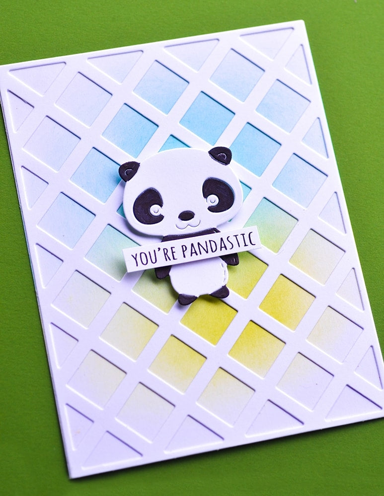 Poppy Stamps Stanzschablone - Whittle Giant Panda