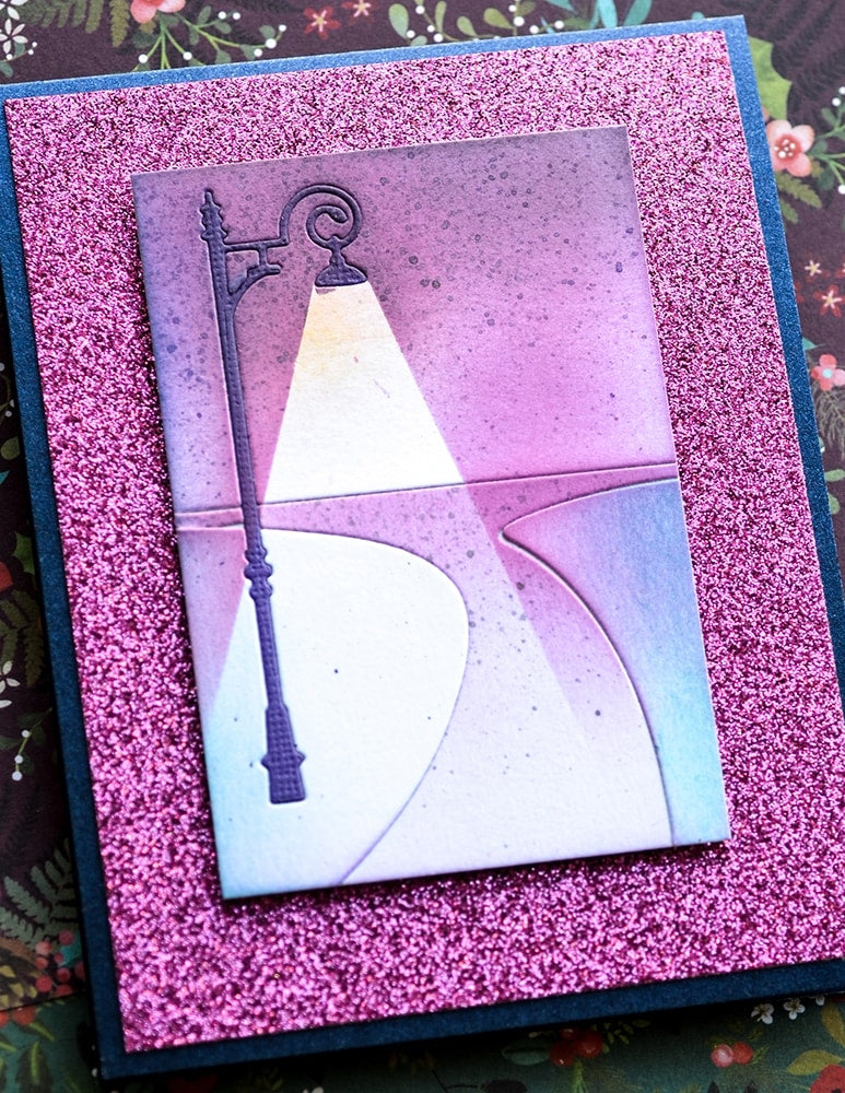 Poppy Stamps Stanzschablone - Lamplight Pathway