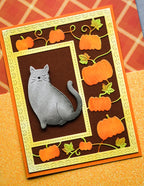 Poppy Stamps Stanzschablone - Pumpkin Patch Sidekick Frame and Stencil 