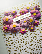 Poppy Stamps Stanzschablone - Lucky Layered Flowers