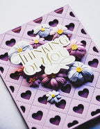 Poppy Stamps Stanzschablone - Little Posie Layered Flowers