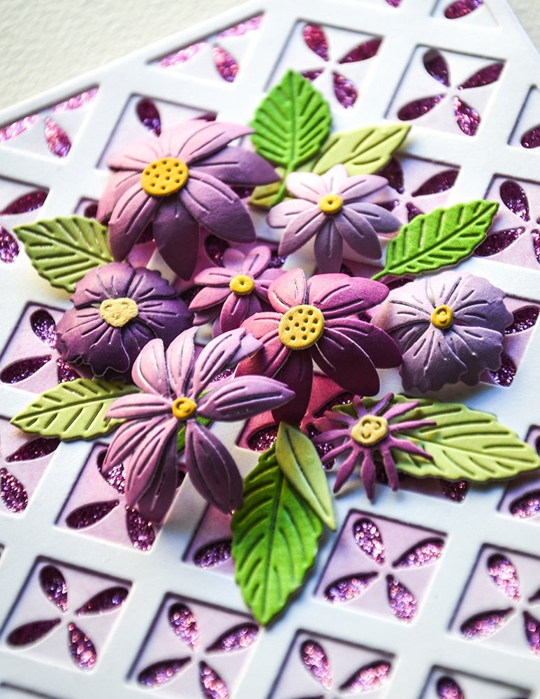 Poppy Stamps Stanzschablone - Layered Pointy Petals