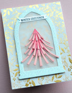 Poppy Stamps Stanzschablone - 2579 Wide Pine Needle Shoots