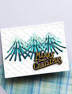 Poppy Stamps Stanzschablone - 2579 Wide Pine Needle Shoots