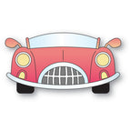 Poppy Stamps Stanzschablone - 2697 Joyride Car