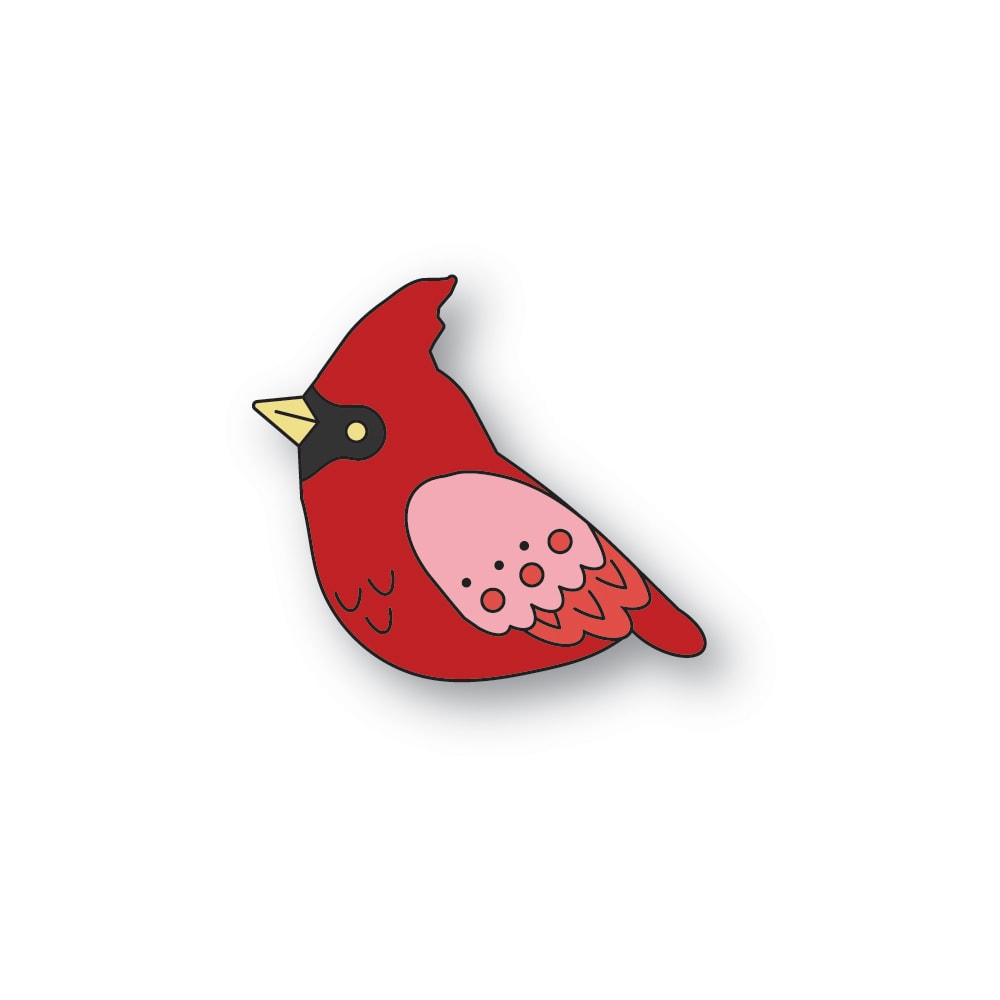 Poppy Stamps Stanzschablone - 2738 Nordic Perched Cardinal