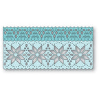 Poppy Stamps Stanzschablone - 2739 Nordic Snowflake Border Set