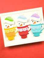 Poppy Stamps Stanzschablone - 2746 Nordic Cozy Cocoa