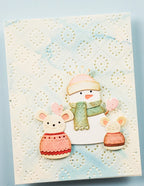 Poppy Stamps Stanzschablone - 2743 Nordic Merry Mouse