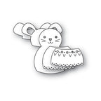 Poppy Stamps Stanzschablone - 2743 Nordic Merry Mouse