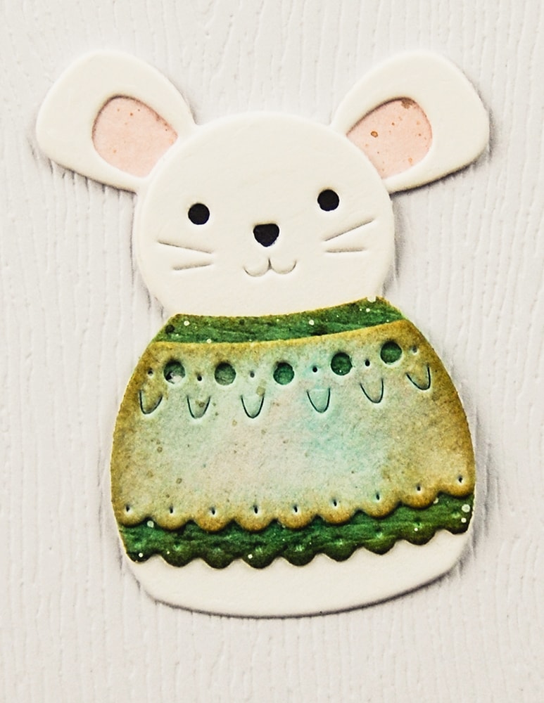 Poppy Stamps Stanzschablone - 2743 Nordic Merry Mouse