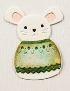 Poppy Stamps Stanzschablone - 2743 Nordic Merry Mouse