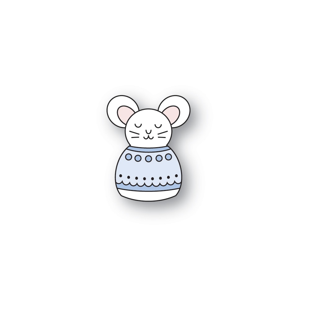 Poppy Stamps Stanzschablone - 2744 Nordic Tiny Mouse