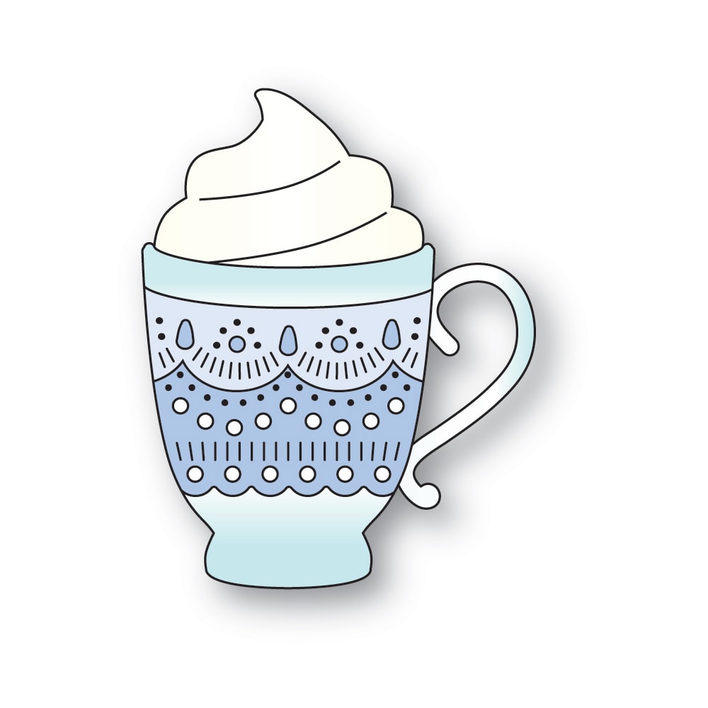 Poppy Stamps Stanzschablone - 2746 Nordic Cozy Cocoa