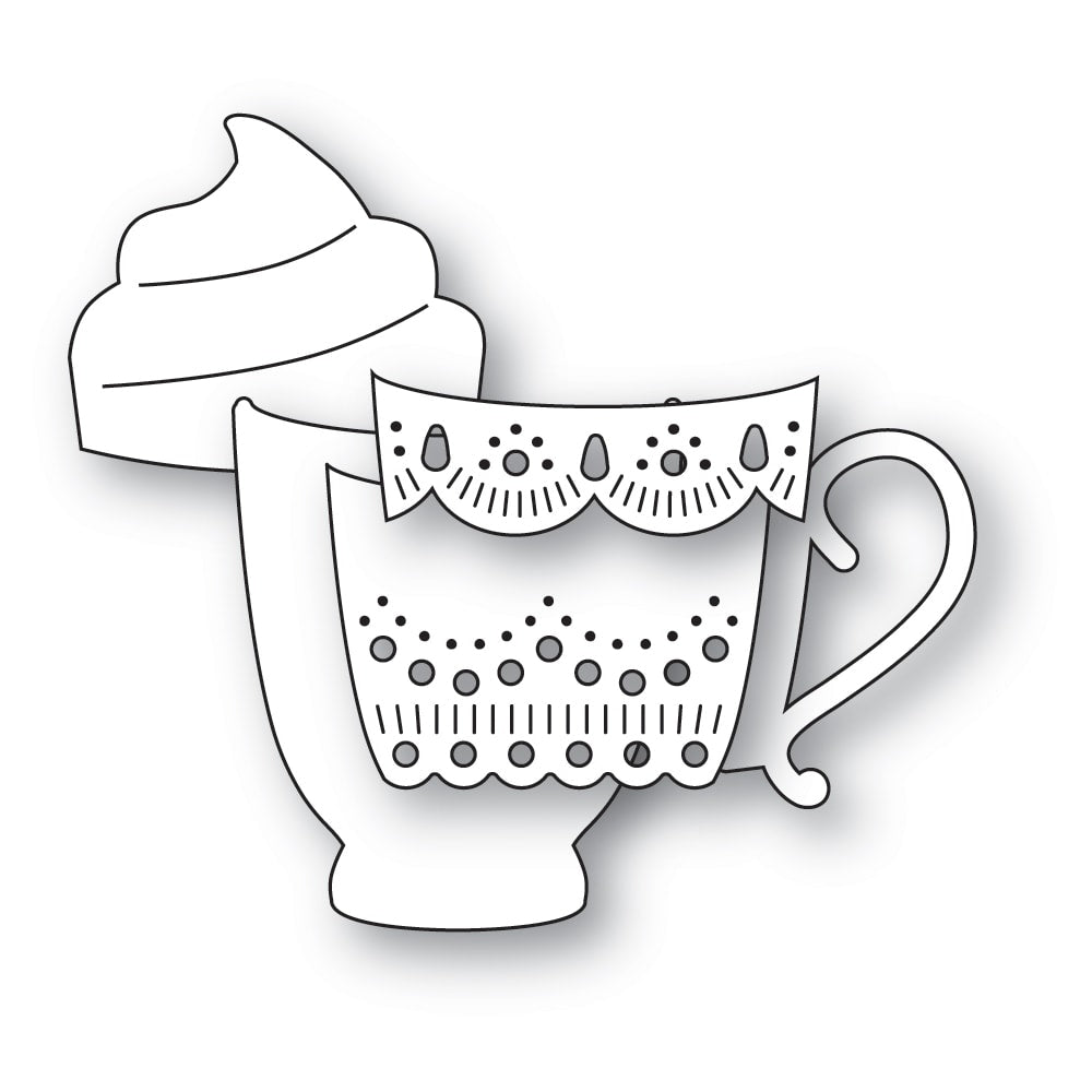 Poppy Stamps Stanzschablone - 2746 Nordic Cozy Cocoa