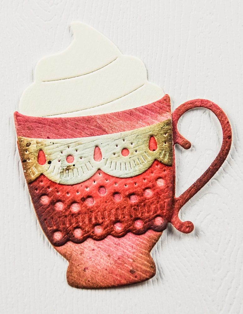 Poppy Stamps Stanzschablone - 2746 Nordic Cozy Cocoa