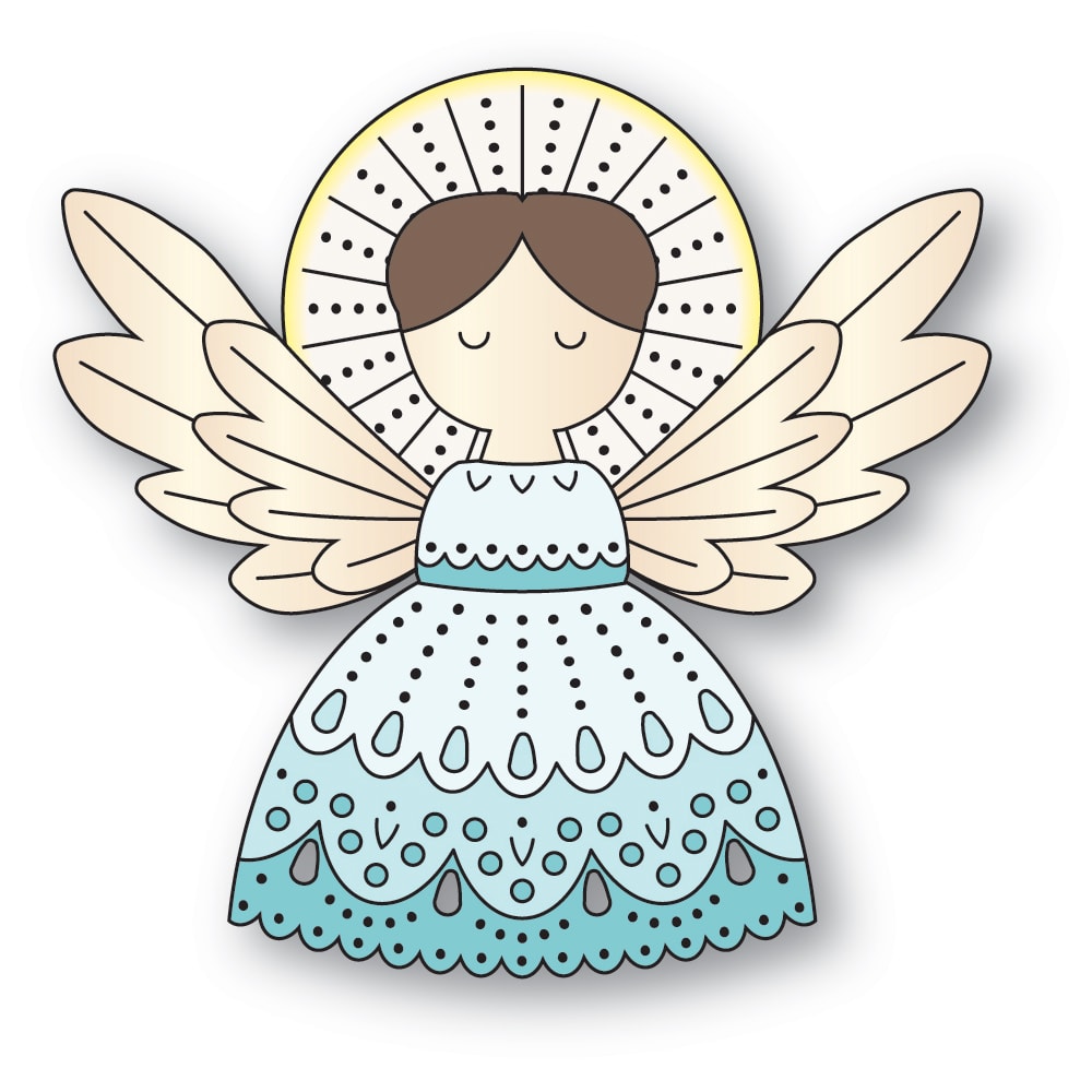 Poppy Stamps Stanzschablone - 2748 Nordic Sweet Angel