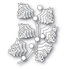 Poppy Stamps Stanzschablone - 2749 Nordic Holly Sprig