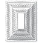 Poppy Stamps Stanzschablone - 2751 Scalloped Pinpoint Frames