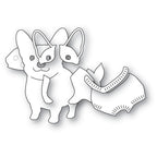 Poppy Stamps Stanzschablone - 2756 Happy Corgi