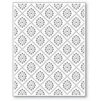 Poppy Stamps Stanzschablone - 2757 Diamond Oval Pinpoint Background