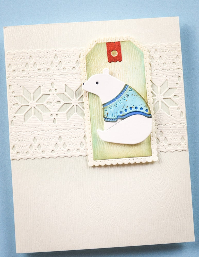 Poppy Stamps Stanzschablone - 2739 Nordic Snowflake Border Set