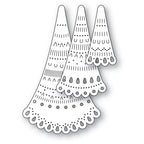 Poppy Stamps Stanzschablone - 2759 Nordic Grand Tree Toppers