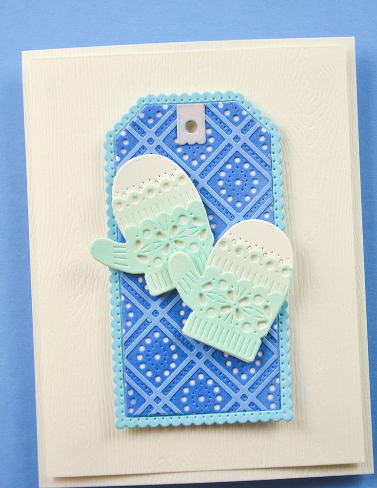 Poppy Stamps Stanzschablone - 2760 Nordic Cozy Mitten