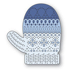 Poppy Stamps Stanzschablone - 2761 Nordic Large Mitten