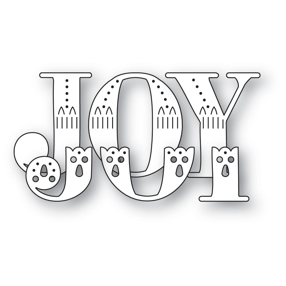 Poppy Stamps Stanzschablone - 2762 Nordic Layered Joy