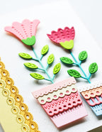 Poppy Stamps Stanzschablone - 2785 Nordic Leafy Stems