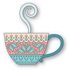 Poppy Stamps Stanzschablone - 2769 Nordic Cozy Tea Cup