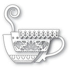 Poppy Stamps Stanzschablone - 2769 Nordic Cozy Tea Cup