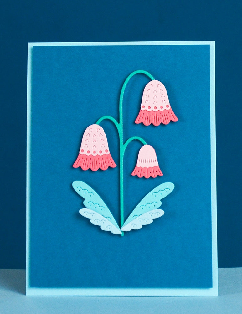 Poppy Stamps Stanzschablone - 2771 Nordic Pendant Flower