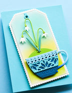 Poppy Stamps Stanzschablone - 2769 Nordic Cozy Tea Cup
