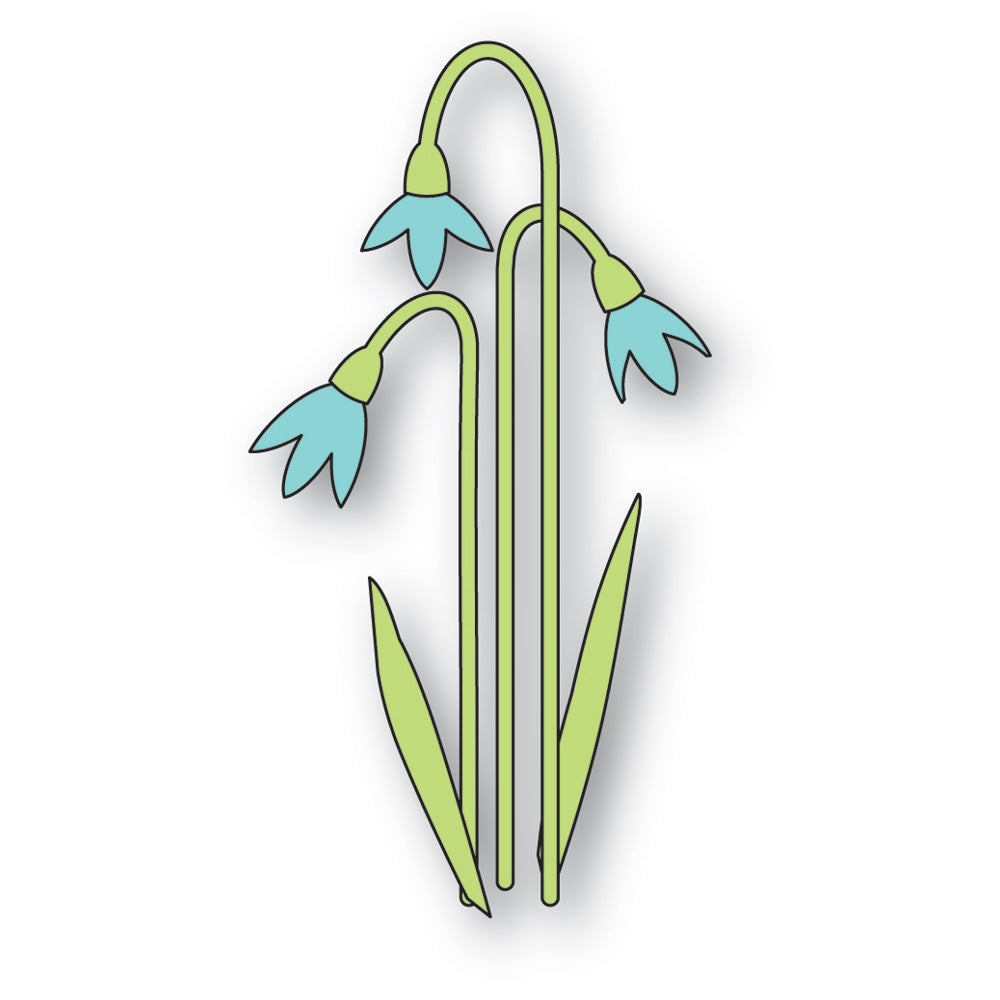Poppy Stamps Stanzschablone - 2772 Snowbell Flowers