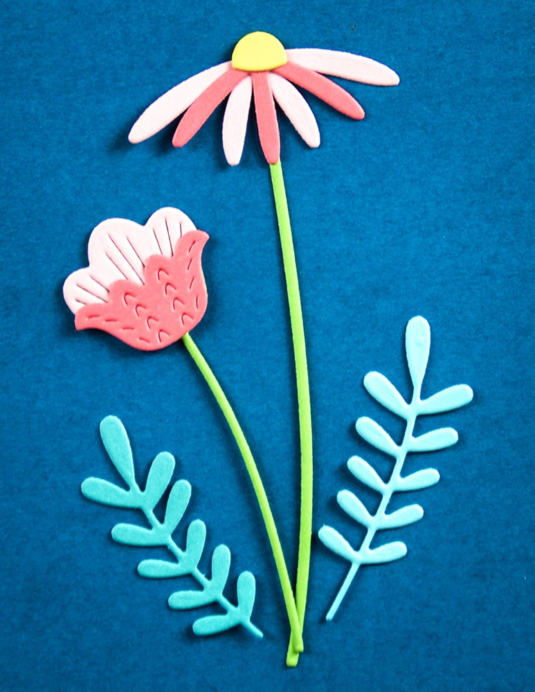 Poppy Stamps Stanzschablone - 2774 Lovely Floral Bundle