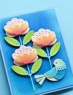 Poppy Stamps Stanzschablone - 2778 Nordic Petalglow Flower