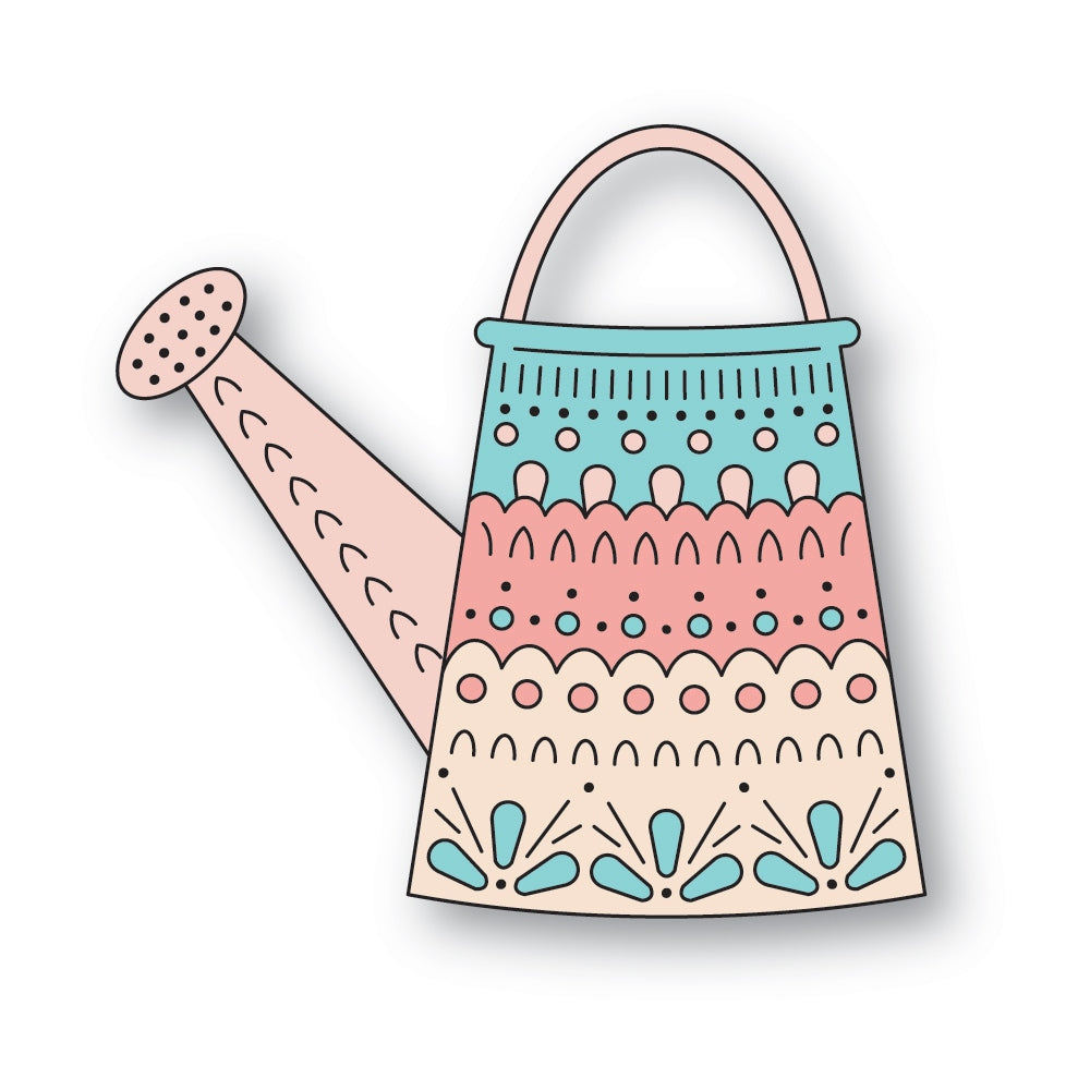 Poppy Stamps Stanzschablone - 2781 Nordic Watering Can