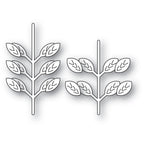 Poppy Stamps Stanzschablone - 2785 Nordic Leafy Stems