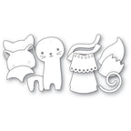Poppy Stamps Stanzschablone - 2786 Nordic Waving Fox