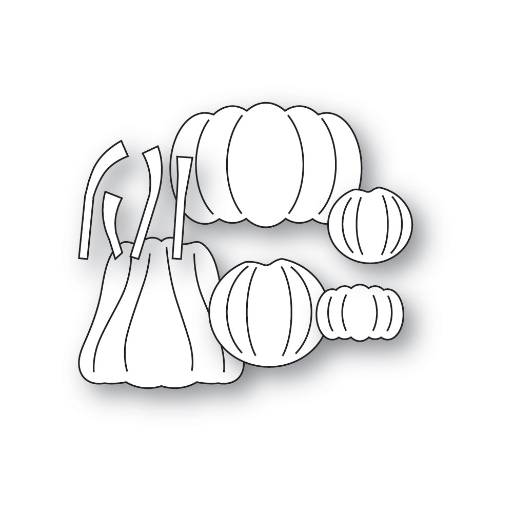 Poppy Stamps Stanzschablone - 2787 Pumpkin Patch