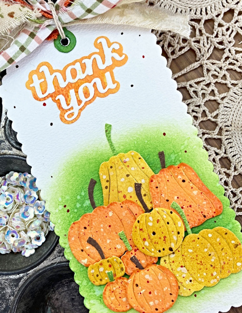 Poppy Stamps Stanzschablone - 2787 Pumpkin Patch