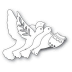 Poppy Stamps Stanzschablone - 2792 Nordic Soaring Dove