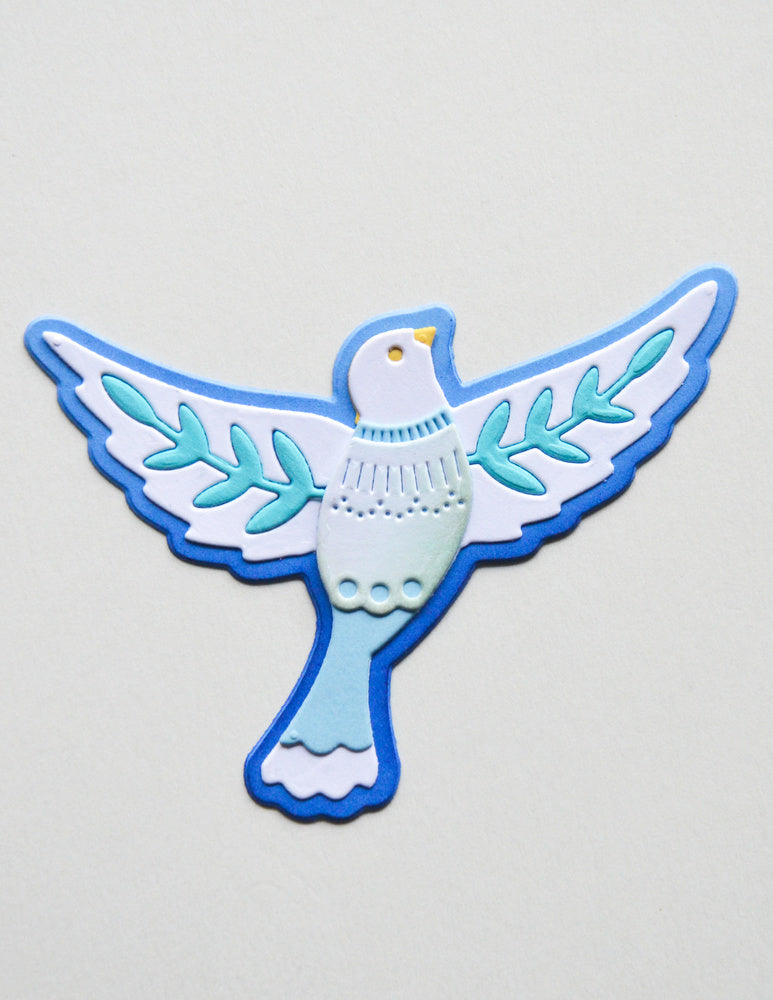 Poppy Stamps Stanzschablone - 2792 Nordic Soaring Dove
