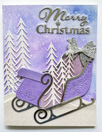 Poppy Stamps Stanzschablone - 2793 Luxury Sleigh