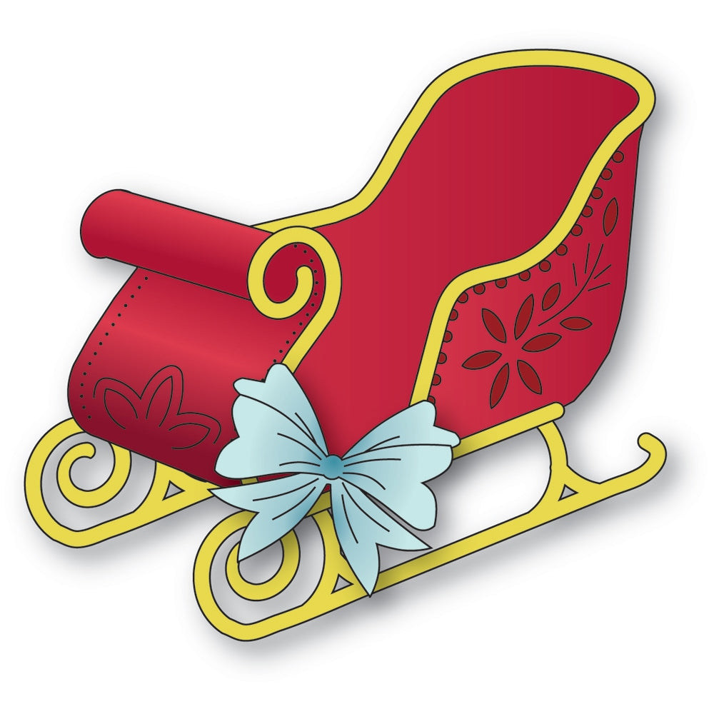 Poppy Stamps Stanzschablone - 2793 Luxury Sleigh
