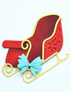 Poppy Stamps Stanzschablone - 2793 Luxury Sleigh