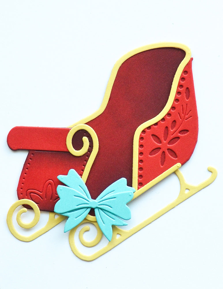 Poppy Stamps Stanzschablone - 2793 Luxury Sleigh