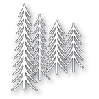 Poppy Stamps Stanzschablone - 2794 Trimmed Trees